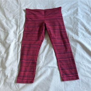 Lululemon Low Rise Pattern Leggings